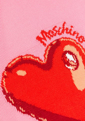 Moschino - Intarsia cotton sweater - Pink - IT 42
