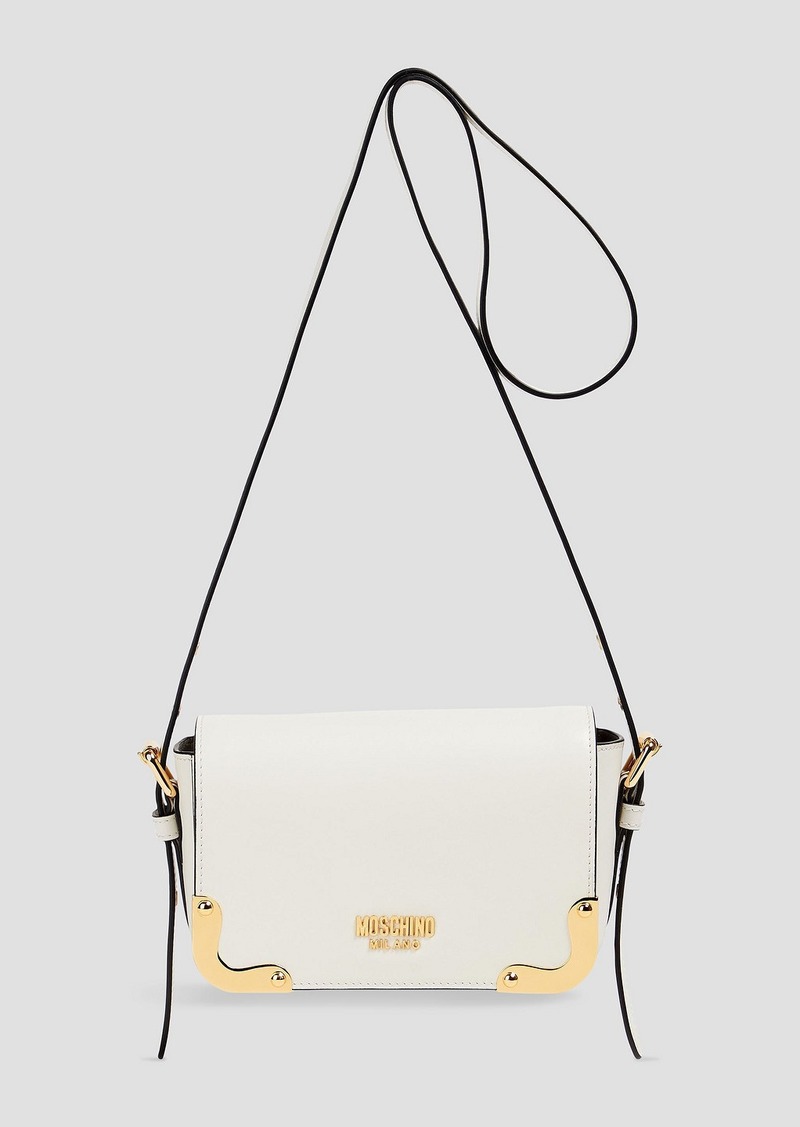 Moschino - Leather cross-body bag - White - OneSize