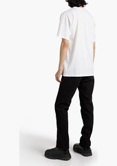 Moschino - Printed cotton-jersey T-shirt - White - XS
