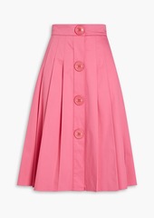Moschino - Pleated poplin skirt - Pink - IT 46