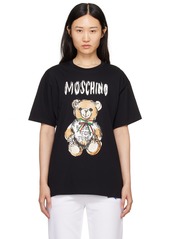 Moschino Black Archive Teddy Bear T-Shirt
