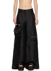 Moschino Black Bags Trousers