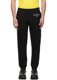 Moschino Black French Terry Lounge Pants