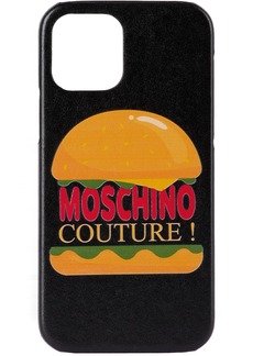 Moschino Black Hamburger iPhone 12 Pro Case