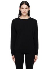 Moschino Black Jacquard Sweater