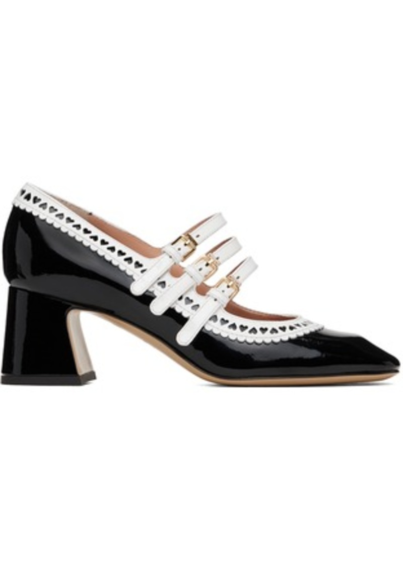 Moschino Black Mary Jane Heels