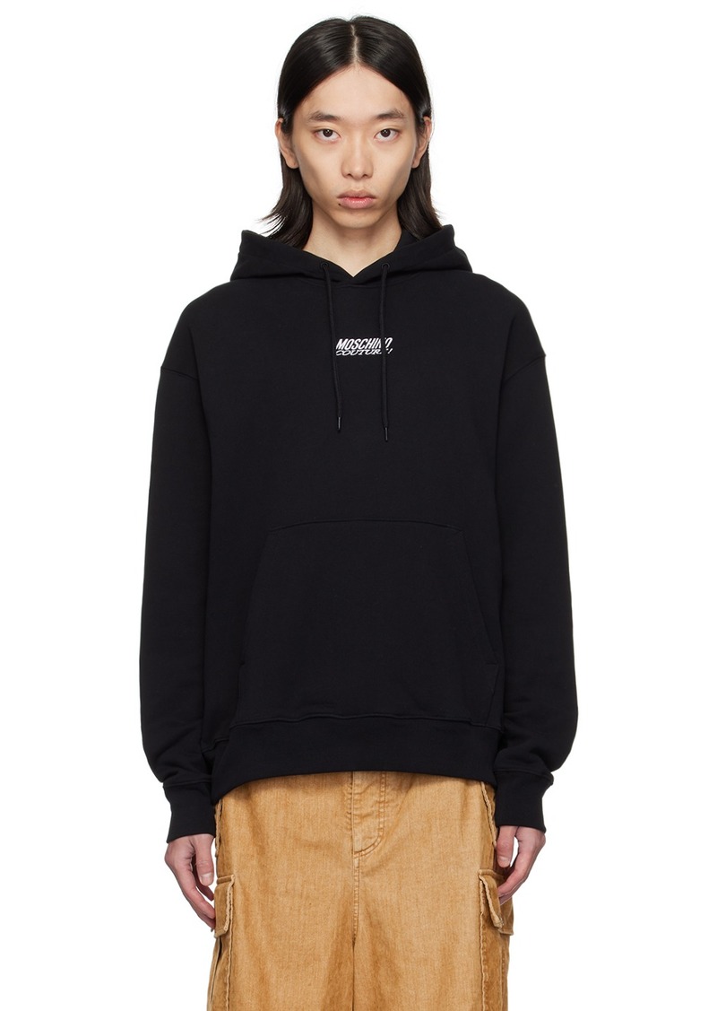 Moschino Black 'Moschino Couture!' Hoodie