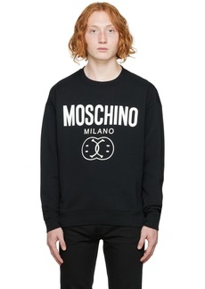 Moschino Black Smiley Edition Sweatshirt