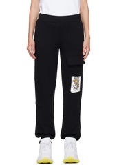 Moschino Black Teddy Bear Lounge Pants