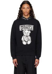 Moschino Black Teddy Bear Sweatshirt