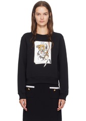 Moschino Black Teddy Bear Sweatshirt