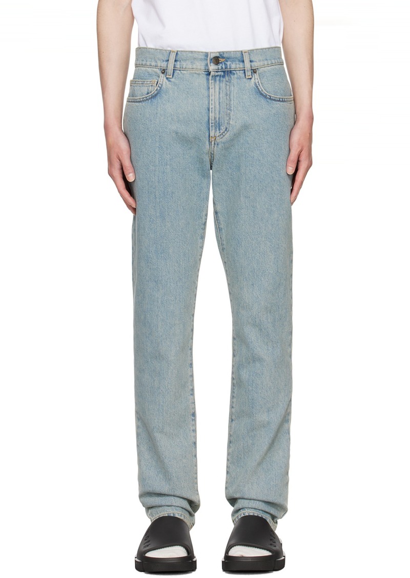 Moschino Blue Five-Pocket Jeans