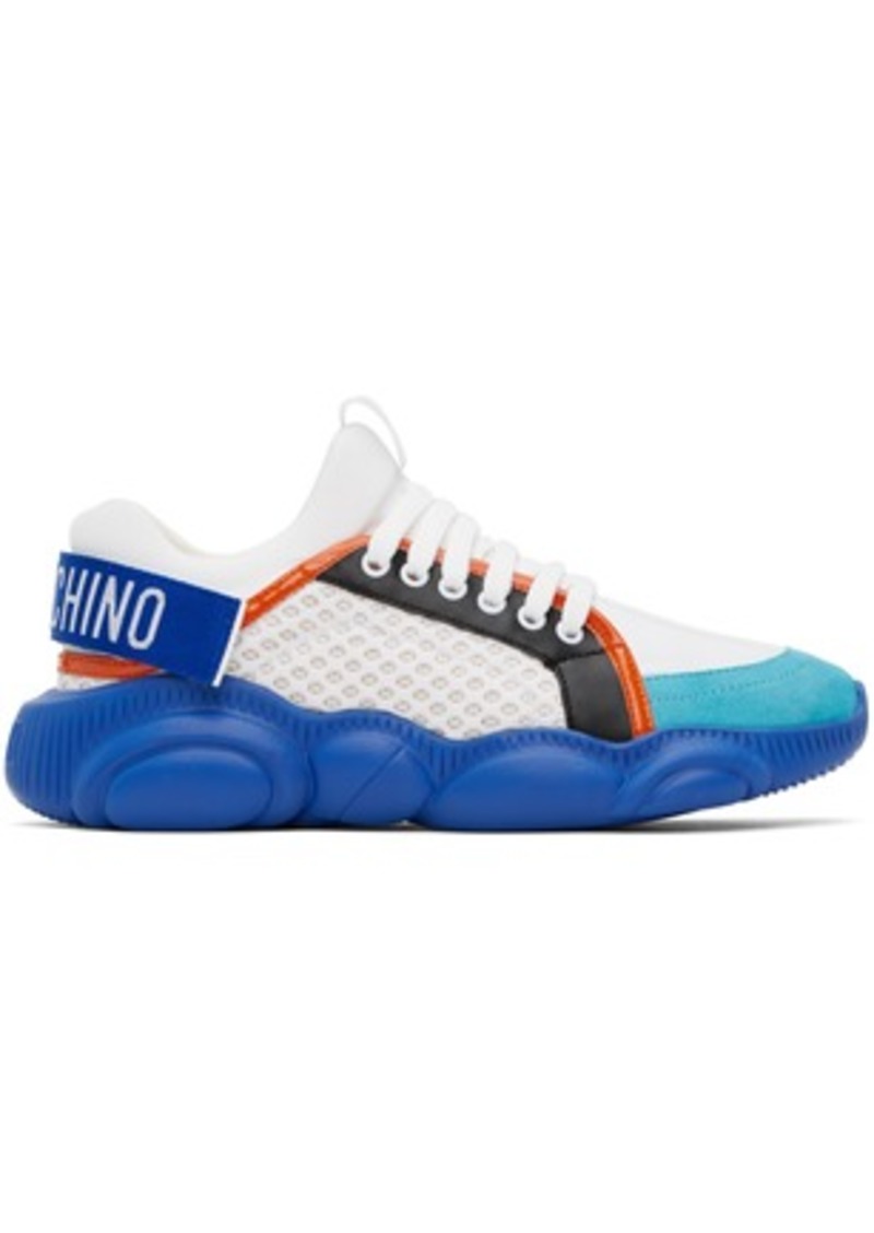 Moschino Blue Tape Teddy Sneakers