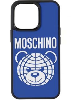 Moschino Blue Teddy iPhone 13 Pro Case