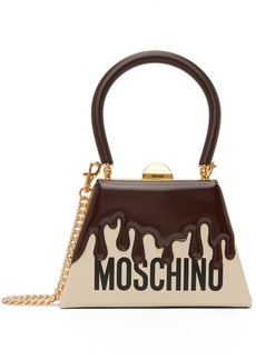Moschino Brown Melted Chocolate Bag