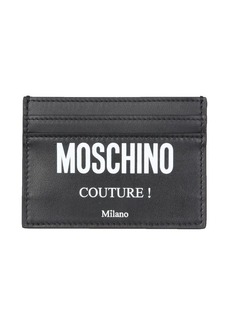 MOSCHINO CARD HOLDER WITH LOGO