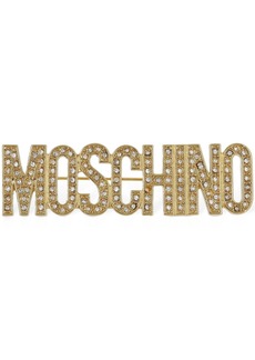 Moschino Crystal Brooch