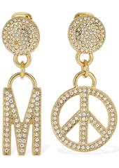 Moschino Crystal Mismatched Earrings