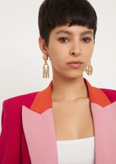Moschino Crystal Mismatched Earrings
