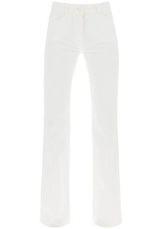 Moschino five pocket bootcut jeans