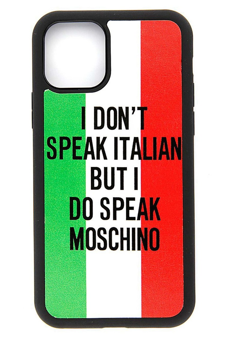 Moschino Moschino I Speak Moschino Iphone 11 Pro Case Misc Accessories