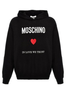 MOSCHINO 'In Love We Trust' hoodie