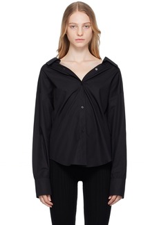 Moschino Jeans Black Button-Down Shirt