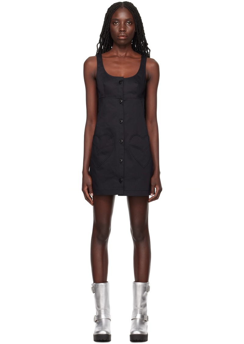 Moschino Jeans Black Pocket Minidress