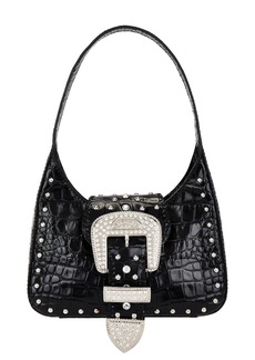 Moschino Jeans Buckle Shoulder Bag
