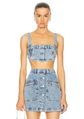 Moschino Jeans Cropped Tank Top