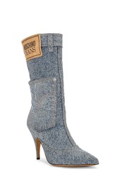 Moschino Jeans Denim Ankle Boot
