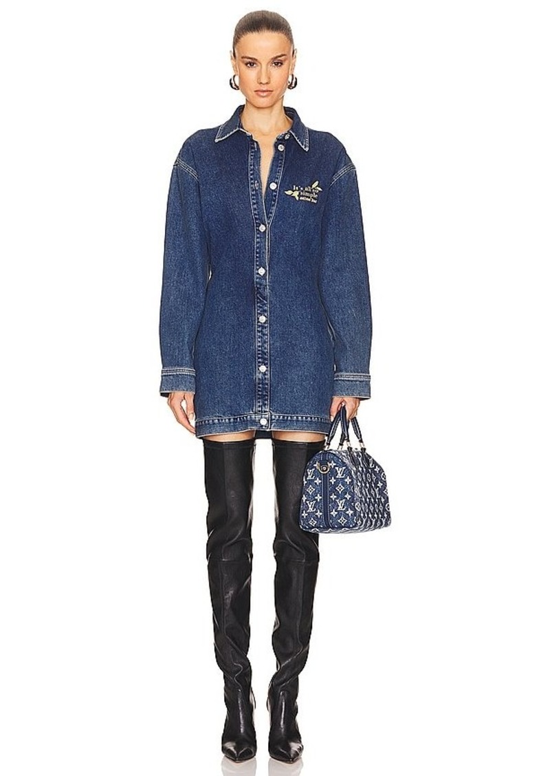 Moschino Jeans Denim Dress