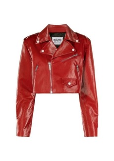MOSCHINO JEANS LEATHER OUTERWEARS