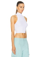 Moschino Jeans Mock-neck Tank Top