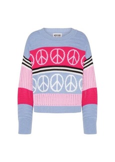 MOSCHINO JEANS O-NECK JUMPERS