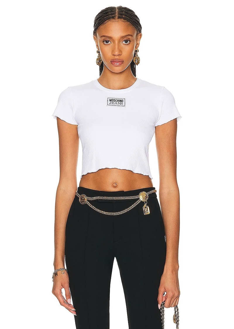 Moschino Jeans Short Sleeve Top