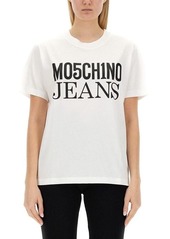 MOSCHINO JEANS T-SHIRT WITH LOGO