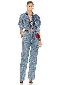 Moschino Jeans Wide Leg Jumpsuit