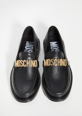 Moschino Logo Loafers