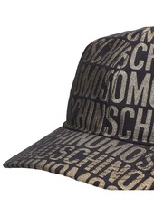 Moschino Logo Nylon Jacquard Cap