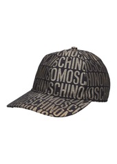 Moschino Logo Nylon Jacquard Cap