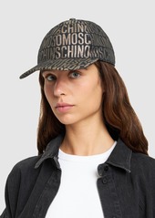 Moschino Logo Nylon Jacquard Cap