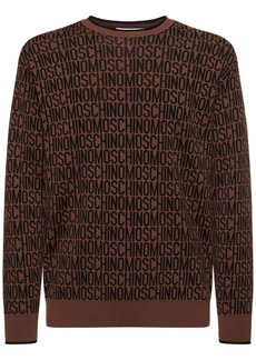 Moschino Logo Wool Knit Sweater