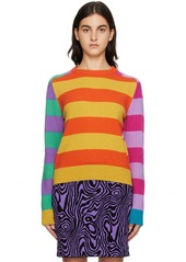 Moschino Multicolor Colorblocked Sweater