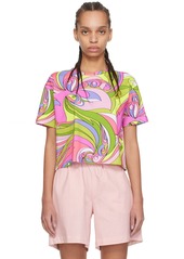 Moschino Multicolor Printed T-Shirt