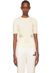 Moschino Off-White Puzzle Bobble Sweater