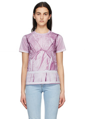 Moschino Pink Inside Out Trompe-l'ail T-Shirt