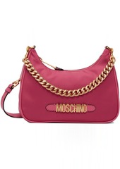Moschino Pink Logo Shoulder Bag