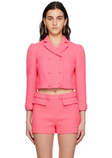 Moschino Pink Teddy Jacket