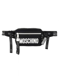 MOSCHINO POUCH WITH LETTERING LOGO